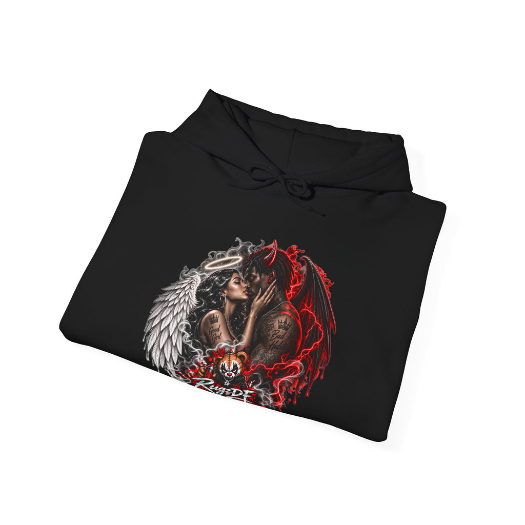 RugzDF Angel & Demon Hoodie – Good Intentions Bad Habits