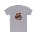 Menacing Bear Graphic Tee – "Rawr" Blood-Splatter Horror Shirt