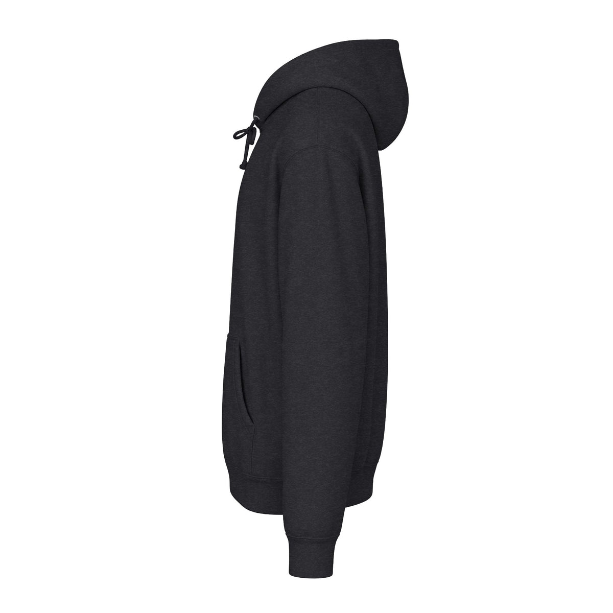 RugzDF Bear Heavyweight Hoodie – Left Chest Graphic Streetwear